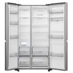 REFRIGERADORA HISENSE SIDE BY SIDE DE 23P³ NO FROST CON DISPENSADOR DE AGUA RS230NV5